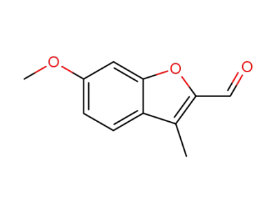 3-メチル-6-メトキシベンゾフラン-2-カルボアルデヒド