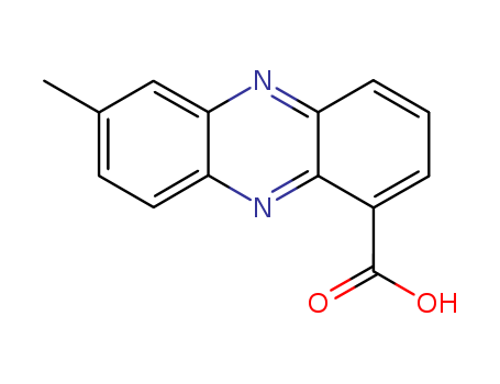 1-Phenazinecarboxylicacid, 7-methyl-