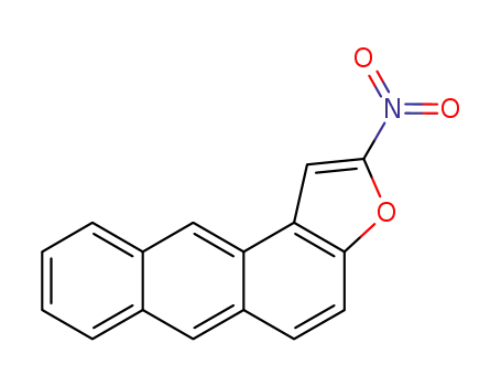 Molecular Structure of 104662-19-3 (2-Nitroanthra(2,1-b)furan)