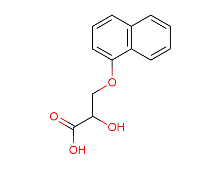 Molecular Structure of 10476-54-7 (naphthoxylactic acid)