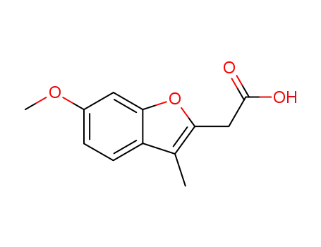 (6-methoxy-3-methyl-benzofuran-2-yl)-acetic acid