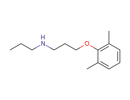 Molecular Structure of 806600-92-0 (1-Propanamine,3-(2,6-dimethylphenoxy)-N-propyl-(9CI))
