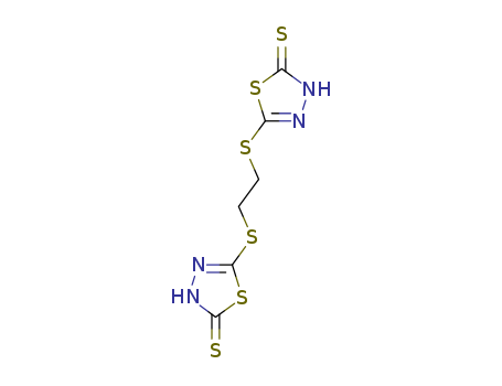 1,3,4-Thiadiazole-2(3H)-thione,5,5'-[1,2-ethanediylbis(thio)]bis- (9CI)
