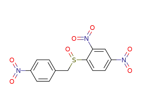 Molecular Structure of 1046-79-3 (2,4-dinitro-1-[(4-nitrobenzyl)sulfinyl]benzene)