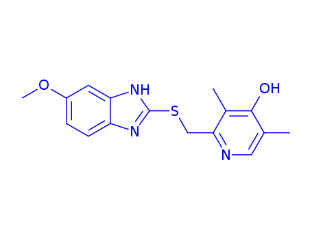 2-(((5-methoxy-1H-benzo[d]imidazol-2-yl)thio)methyl)-3,5-dimethylpyridin-4-ol
