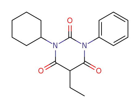 1-シクロヘキシル-5-エチル-3-フェニルバルビツル酸