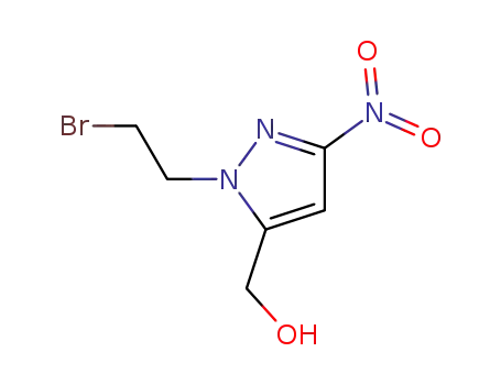 (1-(2-bromoethyl)-3-nitro-1H-pyrazole-5-yl)methanol