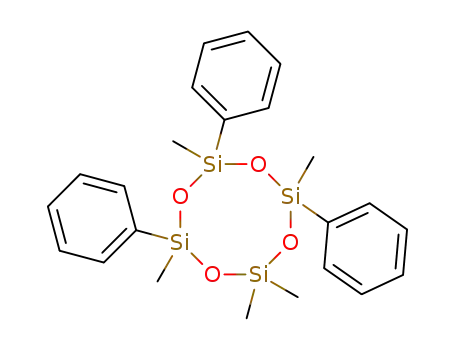 Molecular Structure of 10448-10-9 (2,2,4,6,8-pentamethyl-4,6,8-triphenyl-1,3,5,7,2,4,6,8-tetroxatetrasilocane)