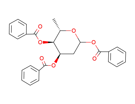 1,3,4-Tri-O-benzoyl-2,6-didesoxy-ξ-L-ribo-hexopyranose