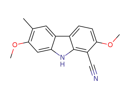 2,7-dimethoxy-6-methylcarbazole-1-carbonitrile