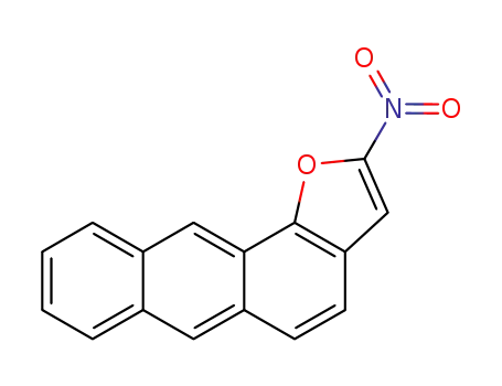 Molecular Structure of 104662-23-9 (2-Nitroanthra(1,2-b)furan)