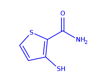 Molecular Structure of 104728-24-7 (2-Thiophenecarboxamide,3-mercapto-(9CI))