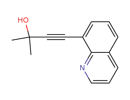 dimethylhydroxymethyl-8-quinolylacetylene