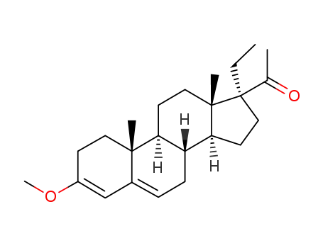 17-Aethyl-20-oxo-3-methoxy-pregnadien-(3.5)