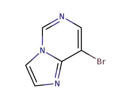 Molecular Structure of 1049001-84-4 (8-bromoimidazo[1,2-c]pyrimidine)