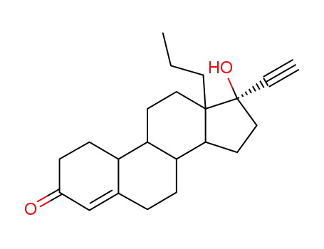 (17R)-17-ヒドロキシ-13-プロピル-18,19-ジノルプレグナ-4-エン-20-イン-3-オン