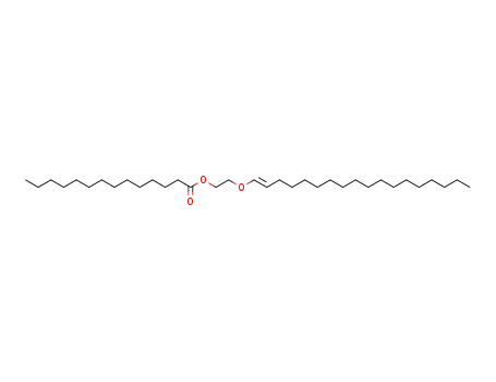 Myristic acid 2-[(E)-1-octadecenyloxy]ethyl ester