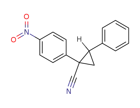 사이클로프로판카보니트릴, 1-(p-니트로페닐)-2-페닐-