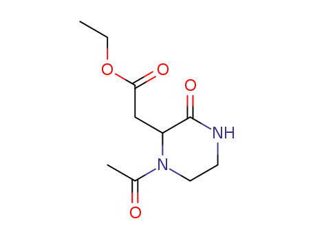 에틸(1-아세틸-3-옥소피페라진-2-일)아세테이트