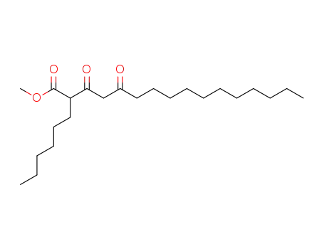 2-hexyl-3,5-dioxo-hexadecanoic acid methyl ester