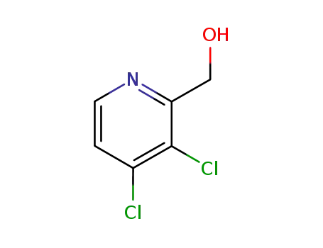 Molecular Structure of 103949-59-3 (3,4-Dichloro-2-(hydroxymethyl)pyridine)
