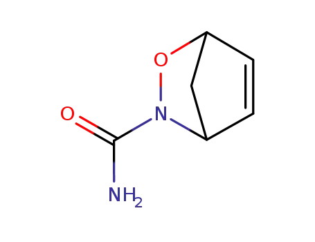 Molecular Structure of 104308-36-3 (2-Oxa-3-azabicyclo[2.2.1]hept-5-ene-3-carboxamide(9CI))