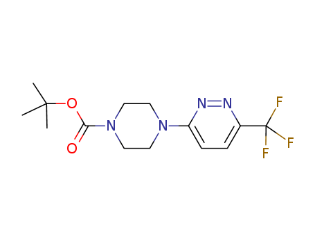 4-[6-(Trifluoromethyl)-3-pyridazinyl]-1-piperazinecarboxylic acid,tert-butyl ester