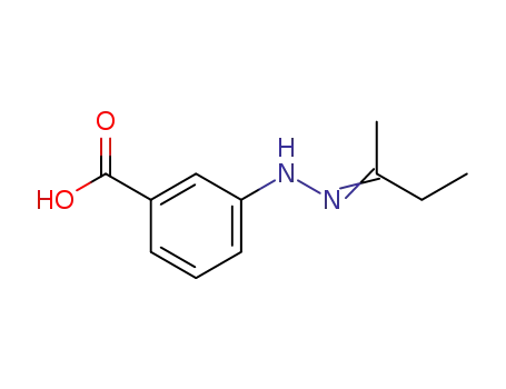 벤조산, m-하이드라지노-, 2-부타논 함유 하이드라존(6CI)