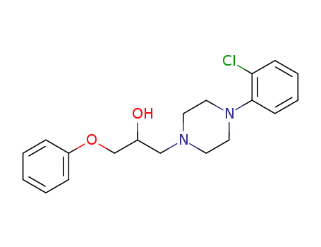 Molecular Structure of 1047-41-2 (4-(2-Chlorophenyl)-α-(phenoxymethyl)-1-piperazineethanol)