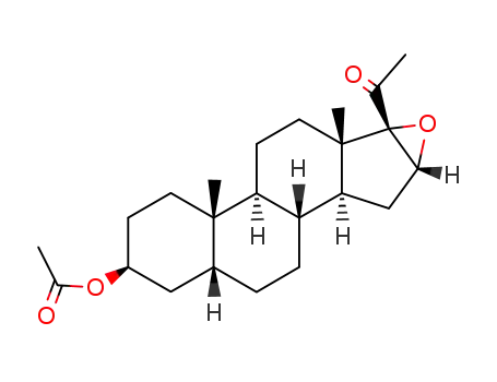 3β-acetoxy-16α,17α-epoxy-5β-pregnan-20-one