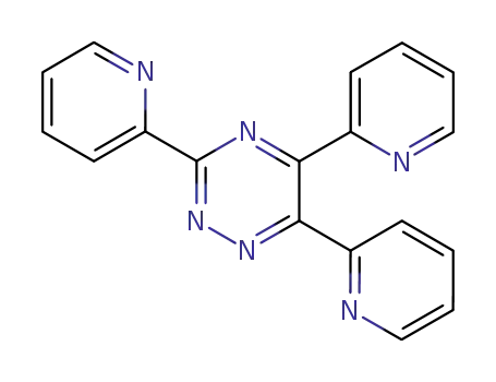 Molecular Structure of 1046-57-7 (3,5,6-TRI(2-PYRIDYL)-1,2,4-TRIAZINE)