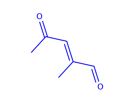 Molecular Structure of 104613-83-4 (2-Pentenal, 2-methyl-4-oxo-, (Z)- (9CI))