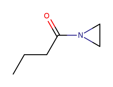 Molecular Structure of 10431-86-4 (AZIRIDINE,1-N-BUTYRYL)