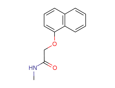 Molecular Structure of 10397-67-8 (N-methyl-2-(1-naphthyloxy)acetamide)