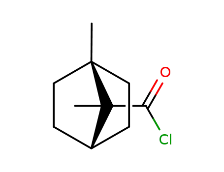 Molecular Structure of 104338-42-3 (7-Norbornanecarbonyl chloride, 1,7-dimethyl- (6CI))
