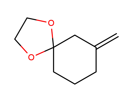 Molecular Structure of 104598-81-4 (1,4-Dioxaspiro[4.5]decane,  7-methylene-)