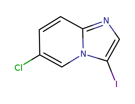 Imidazo[1,2-a]pyridine,6-chloro-3-iodo-