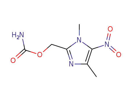 (1,4-dimethyl-5-nitro-1H-imidazol-2-yl)methyl carbamate