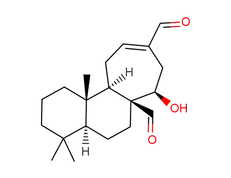 Molecular Structure of 104113-52-2 ((5S,6S,9S,10R,15R)-19,20-dioxo-5,6,7,8,9,10,11,14-octahydro-5,10:9,15-dicycloretinol)