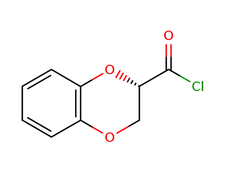 Molecular Structure of 401947-96-4 (1,4-Benzodioxin-2-carbonylchloride,2,3-dihydro-,(2S)-(9CI))