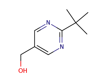 5-Pyrimidinemethanol, 2-(1,1-dimethylethyl)- (9CI)
