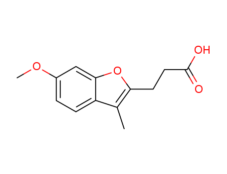 3-(6-METHOXY-3-METHYL-2-BENZOFURANYL)PROPANOIC ACID