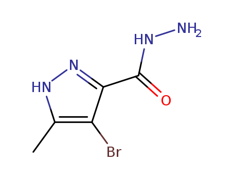 4-BROMO-5-METHYL-1H-PYRAZOLE-3-CARBOHYDRAZIDE