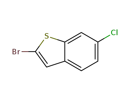 Molecular Structure of 1322718-91-1 (2-bromo-6-chlorobenzo[b]thiophene)