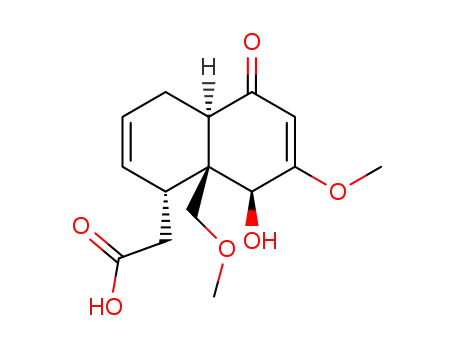 [(1R,4aR,8S,8aR)-8-hydroxy-7-methoxy-8a-(methoxymethyl)-5-oxo-1,4,4a,5,8,8a-hexahydronaphthalen-1-yl]acetic acid
