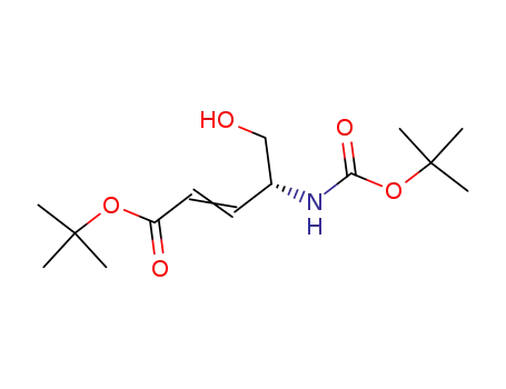 (E)-(R)-4-tert-Butoxycarbonylamino-5-hydroxy-pent-2-enoic acid tert-butyl ester