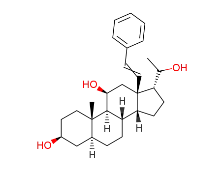 18-((Ξ)-benzylidene)-5α,14β,17β<i>H</i>-pregnane-3β,11β,20ξ-triol