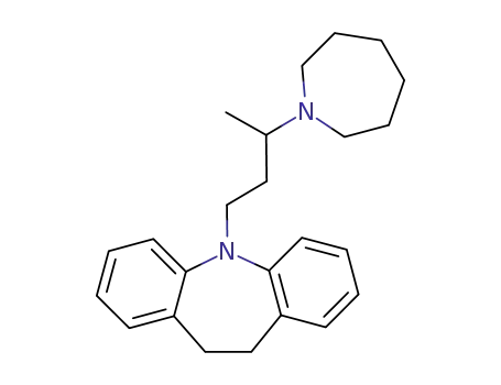 5-<3-(1-azepanyl)-2-methylpropyl>-10,11-dihydro-5H-dibenzo<b,f>azepine