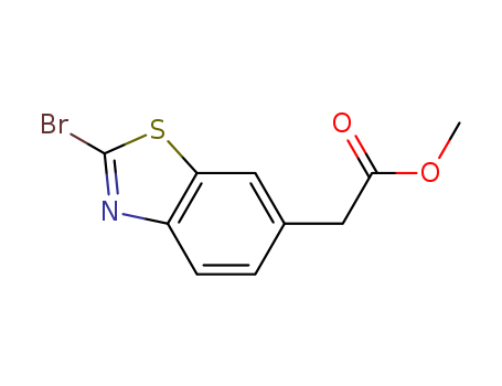 (2-BroMo-benzothiazol-6-yl)-acetic acid Methyl ester