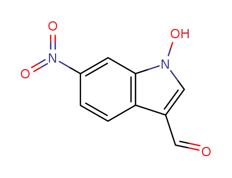 1-hydroxy-6-nitroindole-3-carbaldehyde